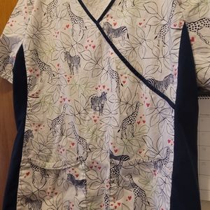 XL Cherokee scrub top